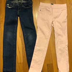 2 pairs Gap/Abercrombie size 8 jeans